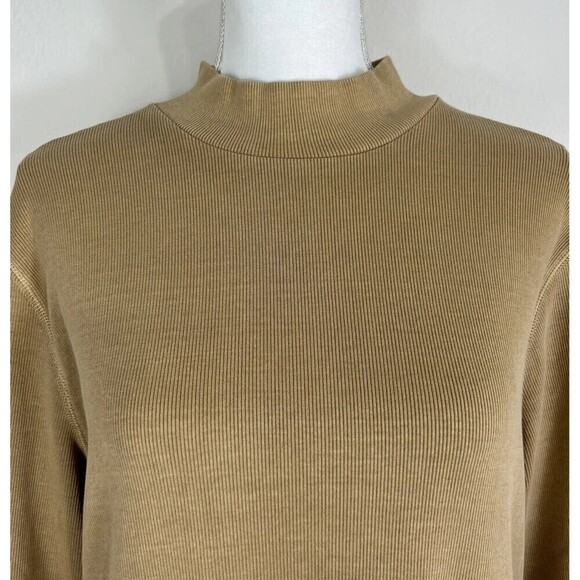 Old Navy Fitted Long Sleeve Mock Neck Rib Knit Mini Dress Size XL (16/18) - Picture 13 of 13